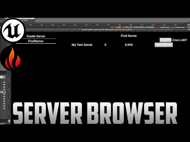 Unreal Engine 4 - Server Browser [Advanced Sessions]