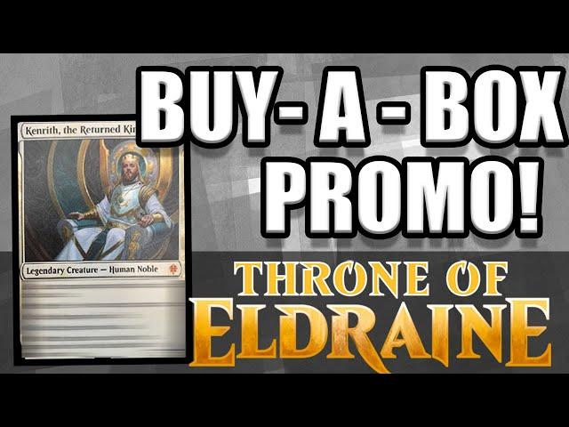 Crazy Buy-A-Box Promo! | Throne of Eldraine Magic: The Gathering Spoilers