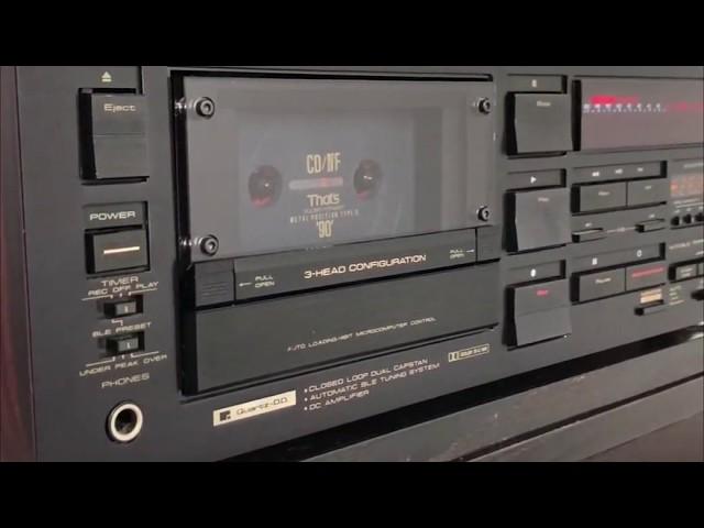 Pioneer CT-A9D cassette load