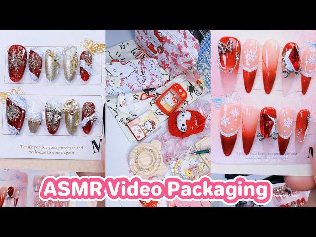 ASMR packaging Karen F’s 3rd & 4th order