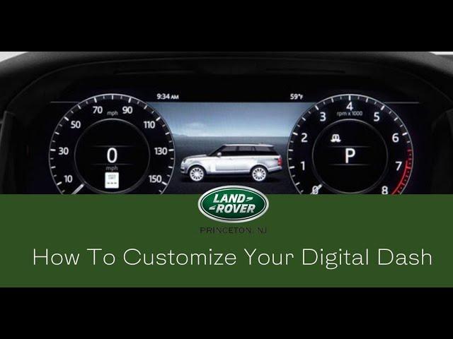 Customizing Your Land Rover Dash