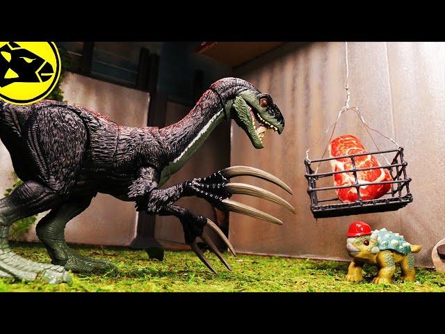 Don't feed the Therizinosaurus! | A Jurassic World Short Film