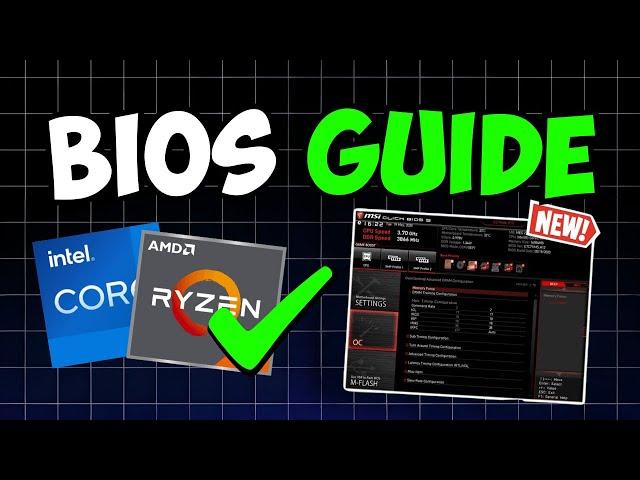 How to Tweak HIDDEN BIOS SETTINGS (Intel & AMD)