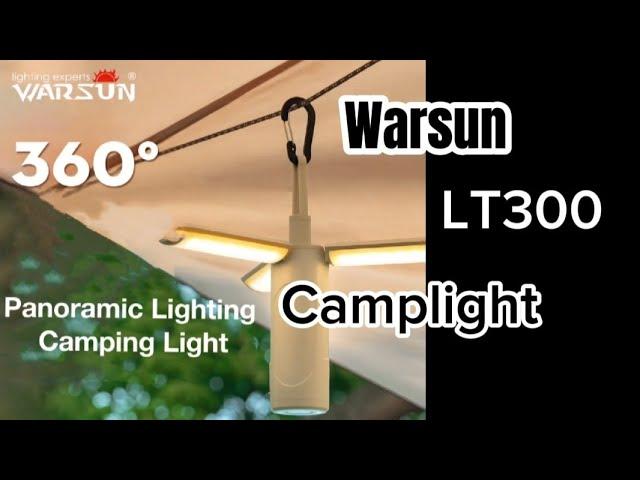 LED Camping Light | Warsun LT300 | Eemz YT Stuff | Ang ilaw ng tahanan mong tent sa campsite.