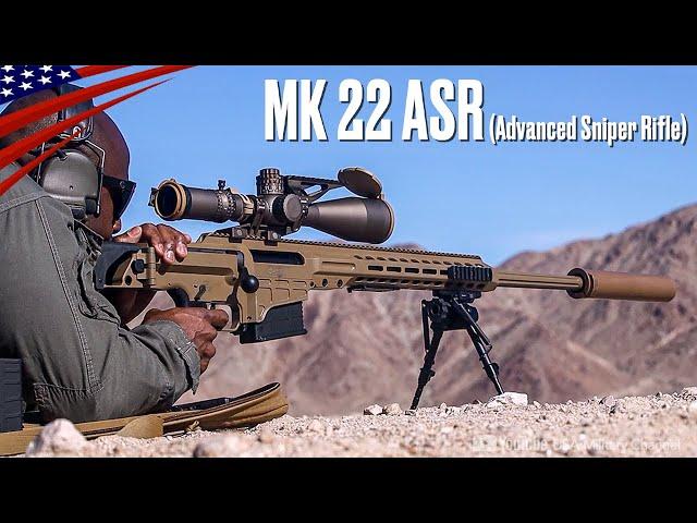 US Marines Tests New "MK 22 ASR" Bolt-Action Sniper Rifle