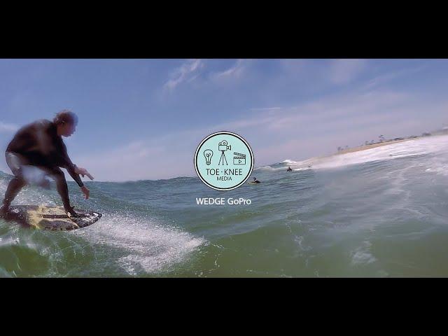 The Wedge - GoPro skimboarding - TOEKNEEMEDIA