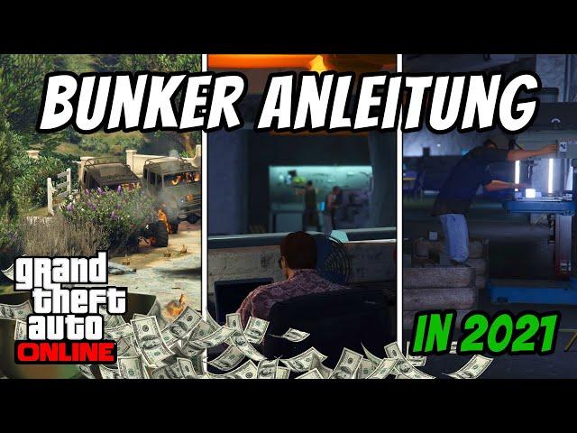 Millionen machen mit dem Bunker SOLO 2021 | GTA Online Geld verdienen für Anfänger