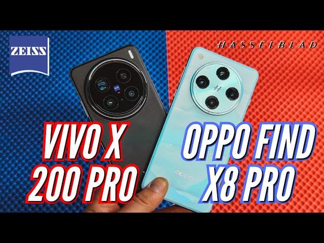 OPPO FIND X8 PRO vs VIVO X200 PRO. ЛУЧШИЙ ФОТОФЛАГМАН из КИТАЯ