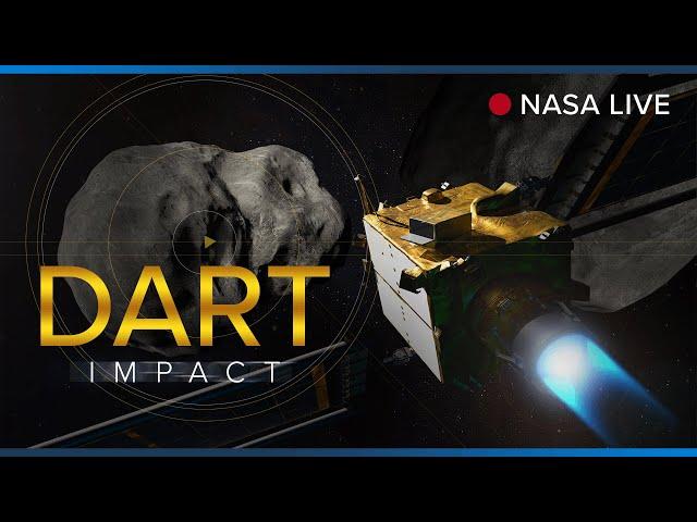 DART's Impact with Asteroid Dimorphos (Official NASA Broadcast)