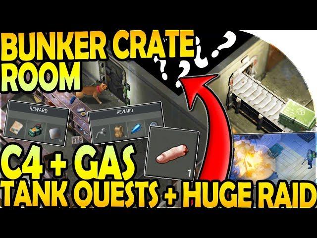 NEW FINGER + SECRET BUNKER CRATE ROOM - C4 + GAS TANK QUEST- Last Day on Earth Survival Update 1.9.8