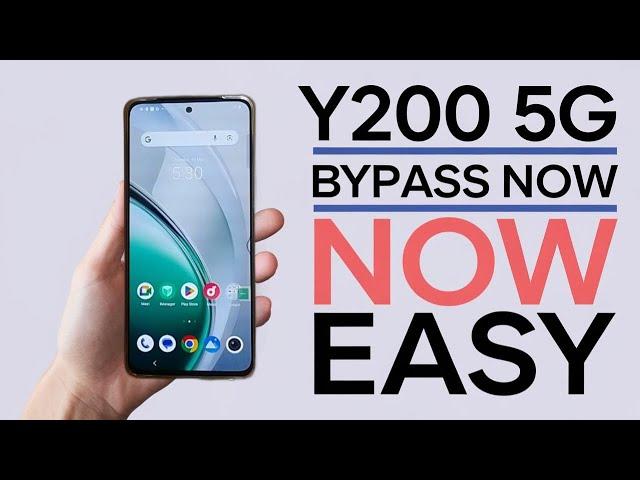 Vivo Y200 5G (v2425) frp bypass | Android 14 | Latest Security Patch