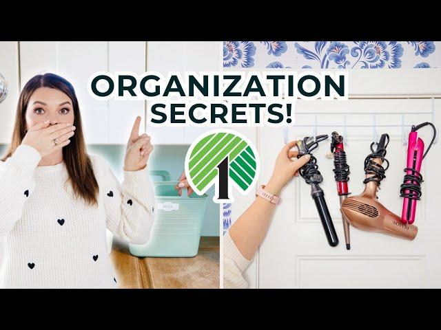 10 Dollar Tree Organization Hacks You Can’t Afford to Miss in 2025!