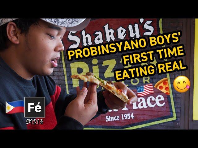 American Reviews Shakey's Pizza in the Philippines - Pizza, Chicken, Mojos, & Carbonara | #1218