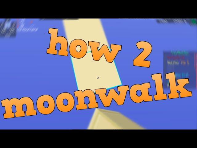 how to moonwalk in minecraft (faster than breezily1!1!!!!1!!1)