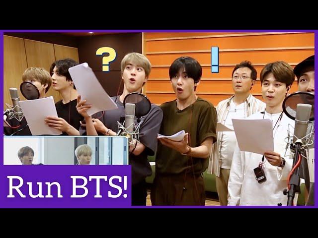 [ENG SUB] Run BTS! ‘Dubbing’ Director’s Cut clip