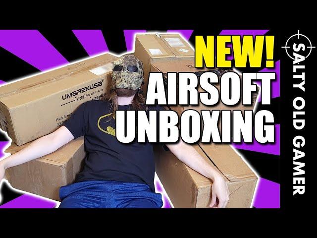 NEW Airsoft Unboxing!... Here we go Again | SaltyOldGamer Airsoft Unboxing