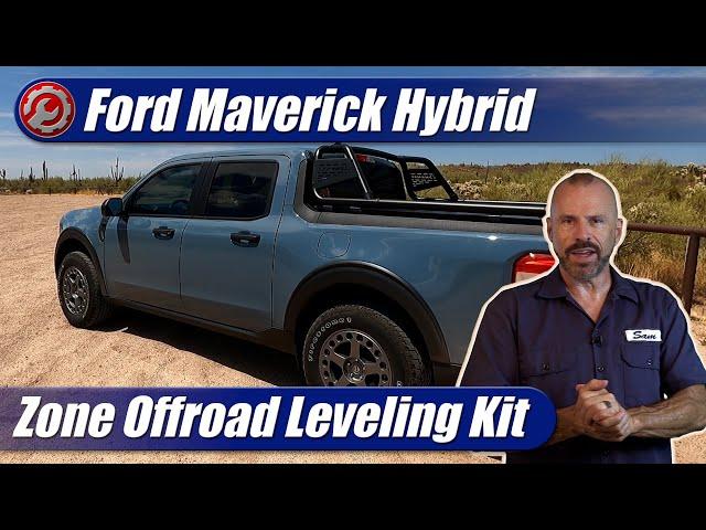 2022-2024 Ford Maverick: Zone Offroad Leveling Kit Review