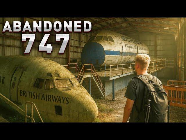 The Abandoned London Airport Terminal: 747 Planes Parked Forever (Shocking Discovery)