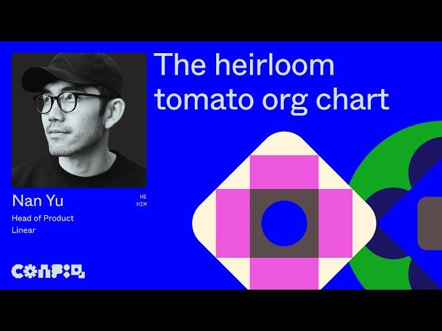 Config 2024: The heirloom tomato org chart (Nan Yu, Head of Product, Linear) | Figma