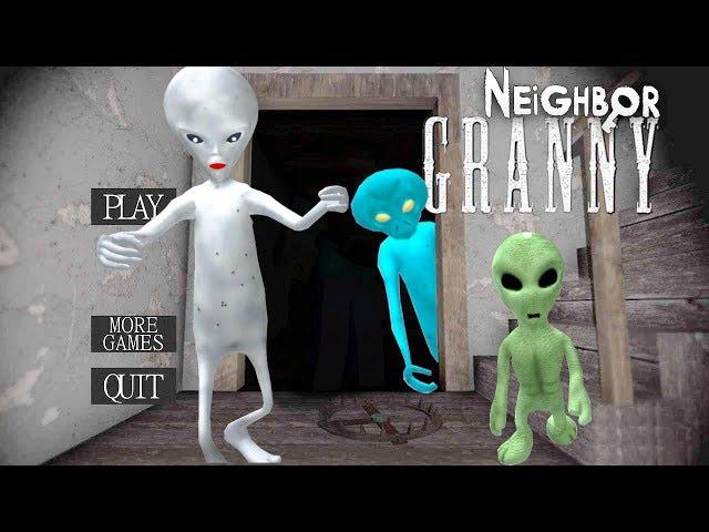 ПРИШЕЛЬЦЫ съели ЛЮДЕЙ СОСЕДИ ГРЕННИ в Зоне 51 - Alien Neighbor. Area 51 Escape Granny