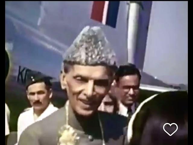 QUAID AND MADAR E MILLAT ARRIVE IN PAKISTAN