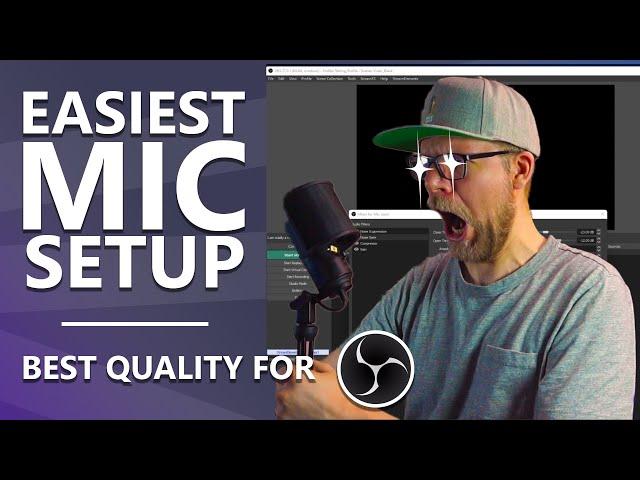 How to set up OBS MIC AUDIO - Stream Quick Tips