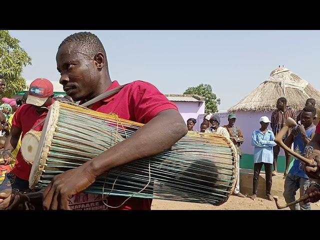 Wonderful Frafra Gulugo display at Zuarungu Moshie during a funeral.