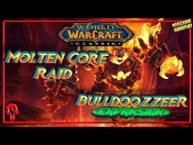 Molten Core | RAID | WoW Classic | World of Warcraft | BulldoozzeeR Tauren Warrior |  STREAM | СТРИМ