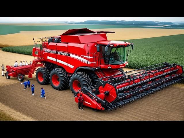 You won't believe the combine harvesters produced by Germans! The best of today!