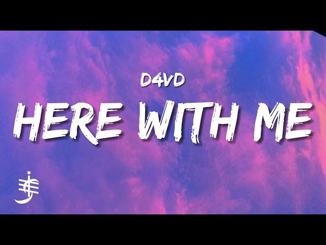 d4vd - Here With Me (Lyrics)