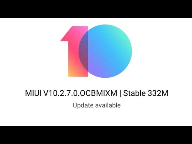 MIUI 10.2.7.0.OCBMIXM Start Rolling Out for Redmi 6A Android 9 Release soon