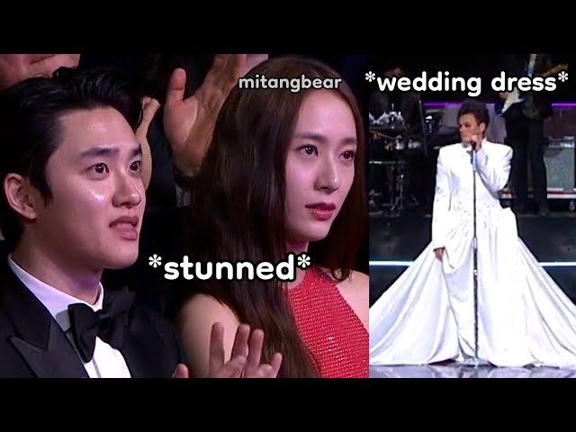 jyp's performance *shocks* celebrities into silence (ft. new jeans)