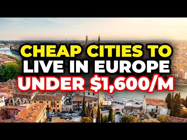 15 Cheap Big-Cities to Live in Europe (Less than $1,600/Month)