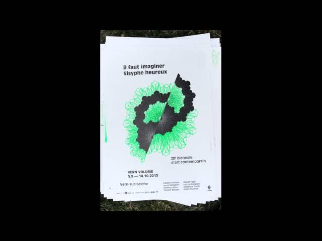 Affiches Vern Volume "Il faut imaginer Sisyphe heureux"
