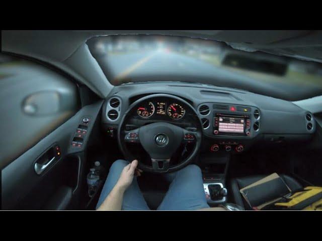 2011 Volkswagen Tiguan POV Drive - Accelerations & Handling!!