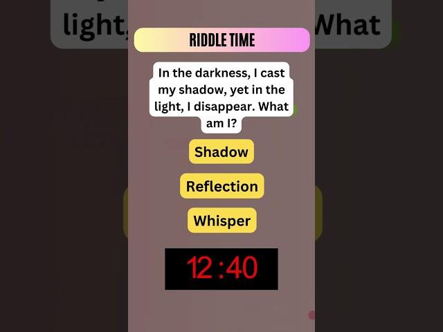 Crack the Code: A Riddle to Challenge Your Intellect! #shorts #riddles