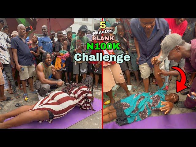 Core Workout: Plank 5 minutes wins 100K || TEASER CHALLENGE