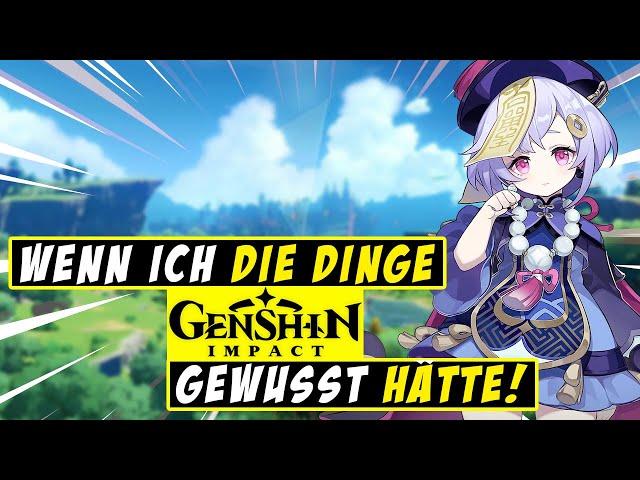 14 Tipps die ich gerne vor Abenteuerstufe 40 gewusst hätte | Genshin Impact Deutsch