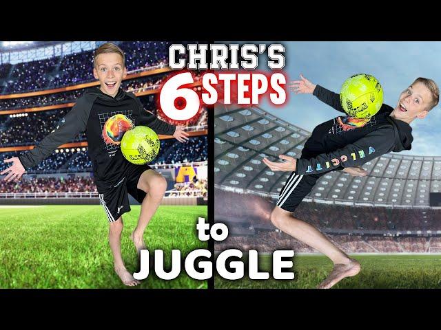 6 Steps to Juggle a Soccer Ball like a Pro!