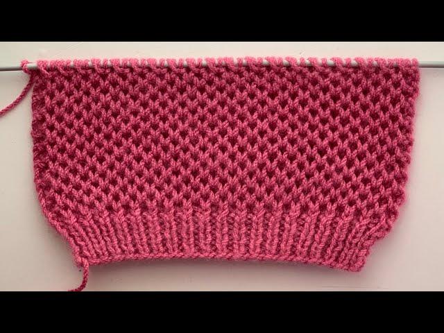 Knitting Pattern/Honeycomb Design