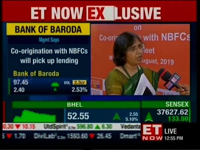 #BankofBaroda | Smt Papia Sengupta with ET Now Markets