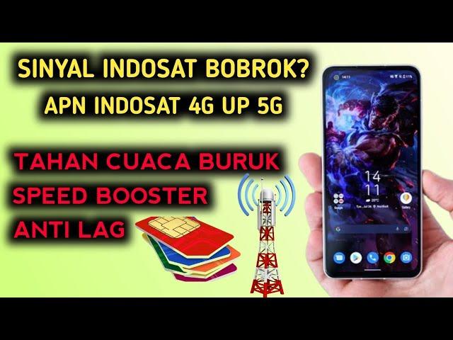 APN INDOSAT TERCEPAT & STABIL 4G UP 5G