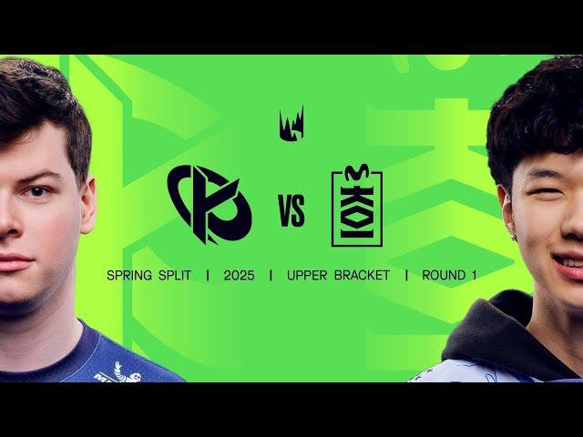KC vs MKOI  | 2025 LEC Spring Playoffs | Upper Round 1 | Game 5