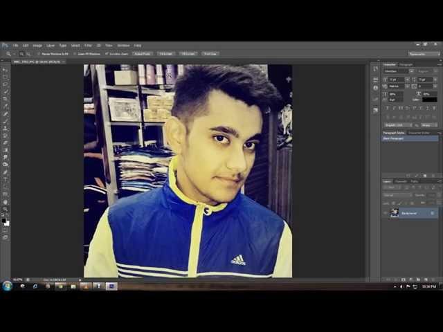 How to make Blur Background and oil effect in Adobe Photoshop CS6 || Adobe photoshop 2015