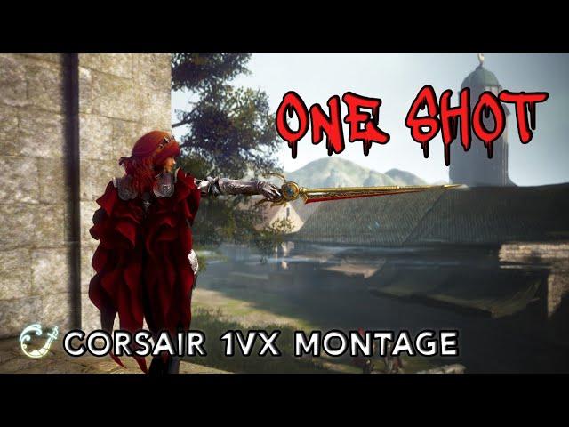 BDO PVP - Corsair Awakening FULL 1vX Montage | One Shot