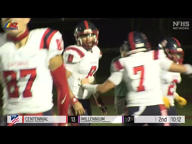 AZPreps365 Game of the Week highlights presented by Raising Cane's - Centennial vs. Millennium