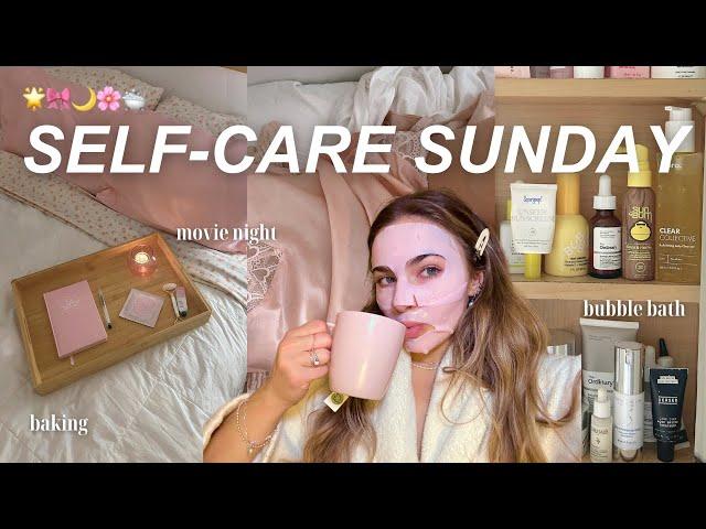 WEEKLY SELF-CARE ROUTINE  baking, movie nights, & cozy evenings