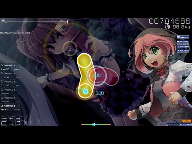 osu! | Cascada - Bad Boy (Nightcore Mix) [BCI's Hard] (FC)