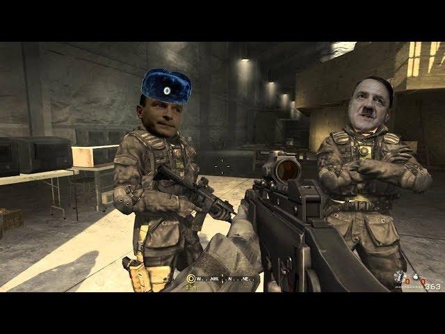 Гитлер играет в Call of Duty 4 | Трейлер