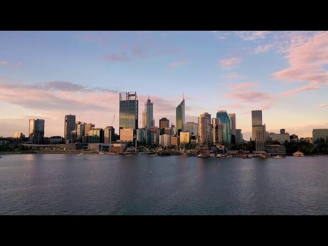 Perth City - 4K Drone Footage (part 1)